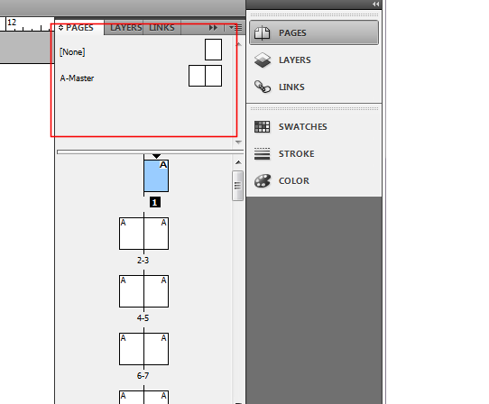 Indesign CS5 Tutorial: Pages