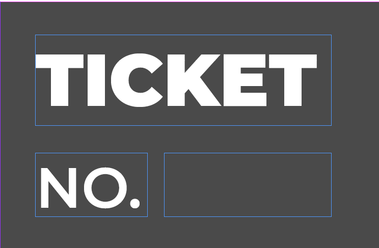 How To Create Numbered Tickets InDesign: Method 2
