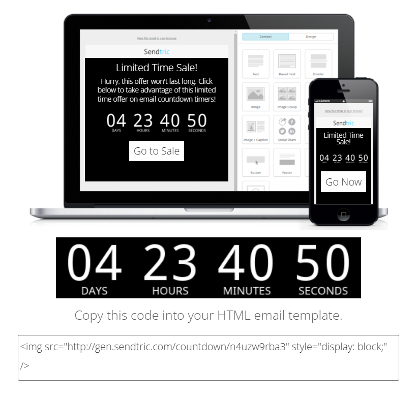 How To Add A Countdown Timer in Emails