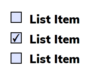 How to make an Interactive Checklist in Adobe Indesign?