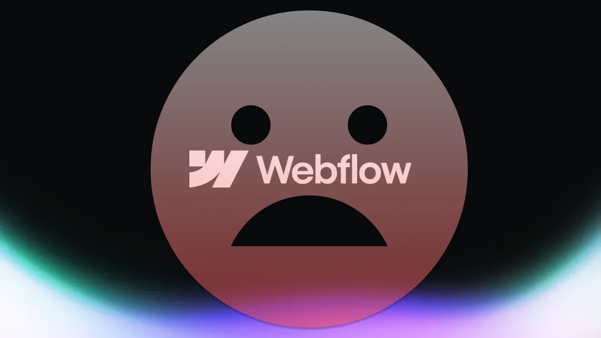 WebFlow is choosing greed over customers